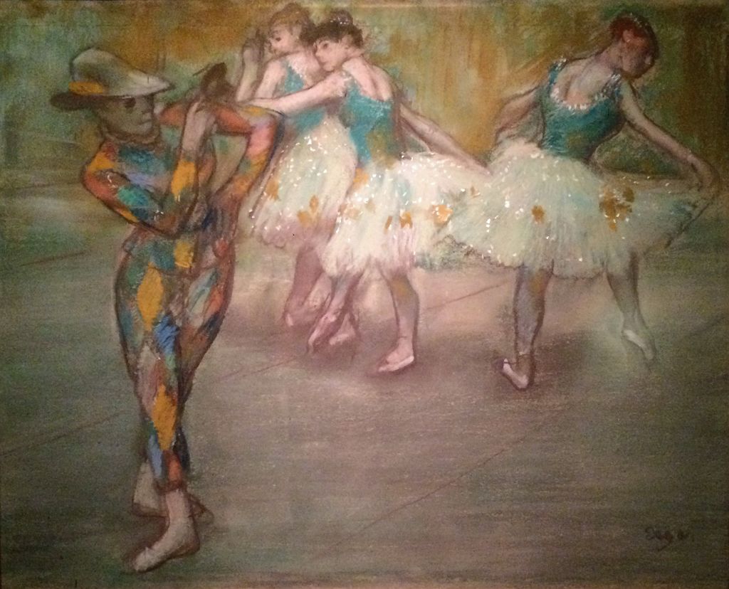 19 Arlequin Danse Edgar Degas 1890 National Museum of Fine Arts MNBA  Buenos Aires